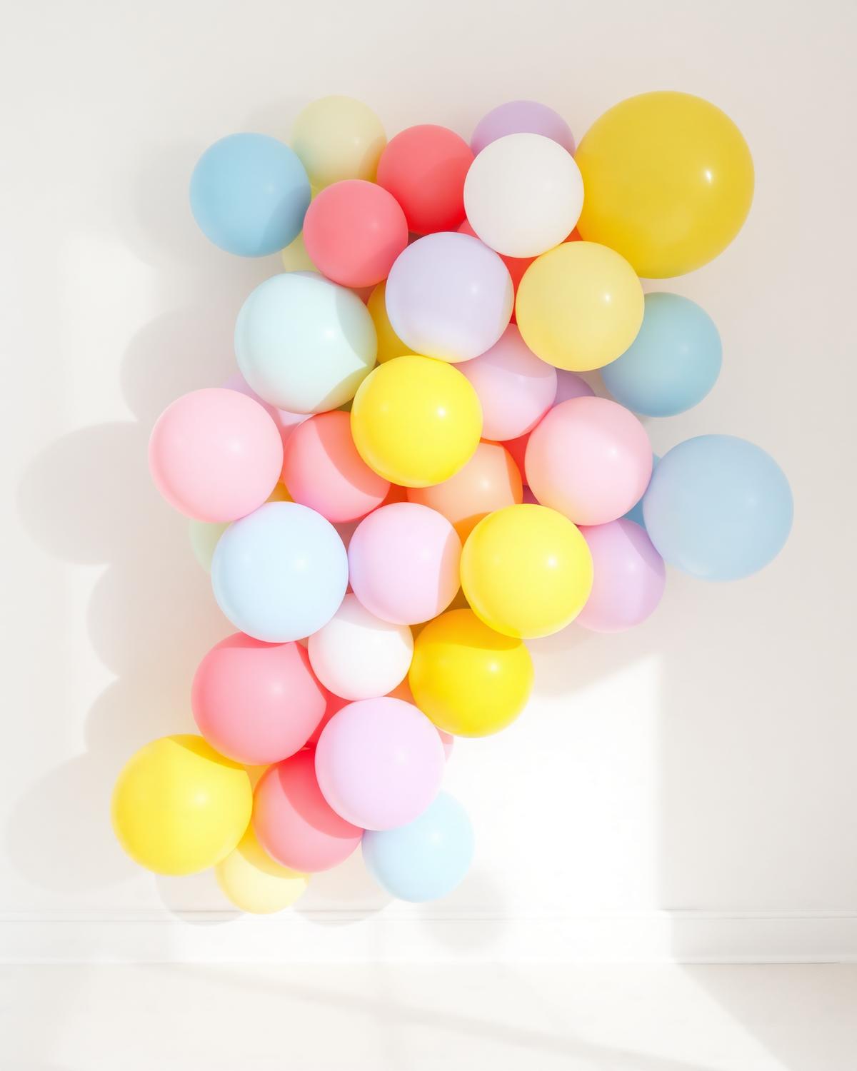 Playful pastel celebration décor